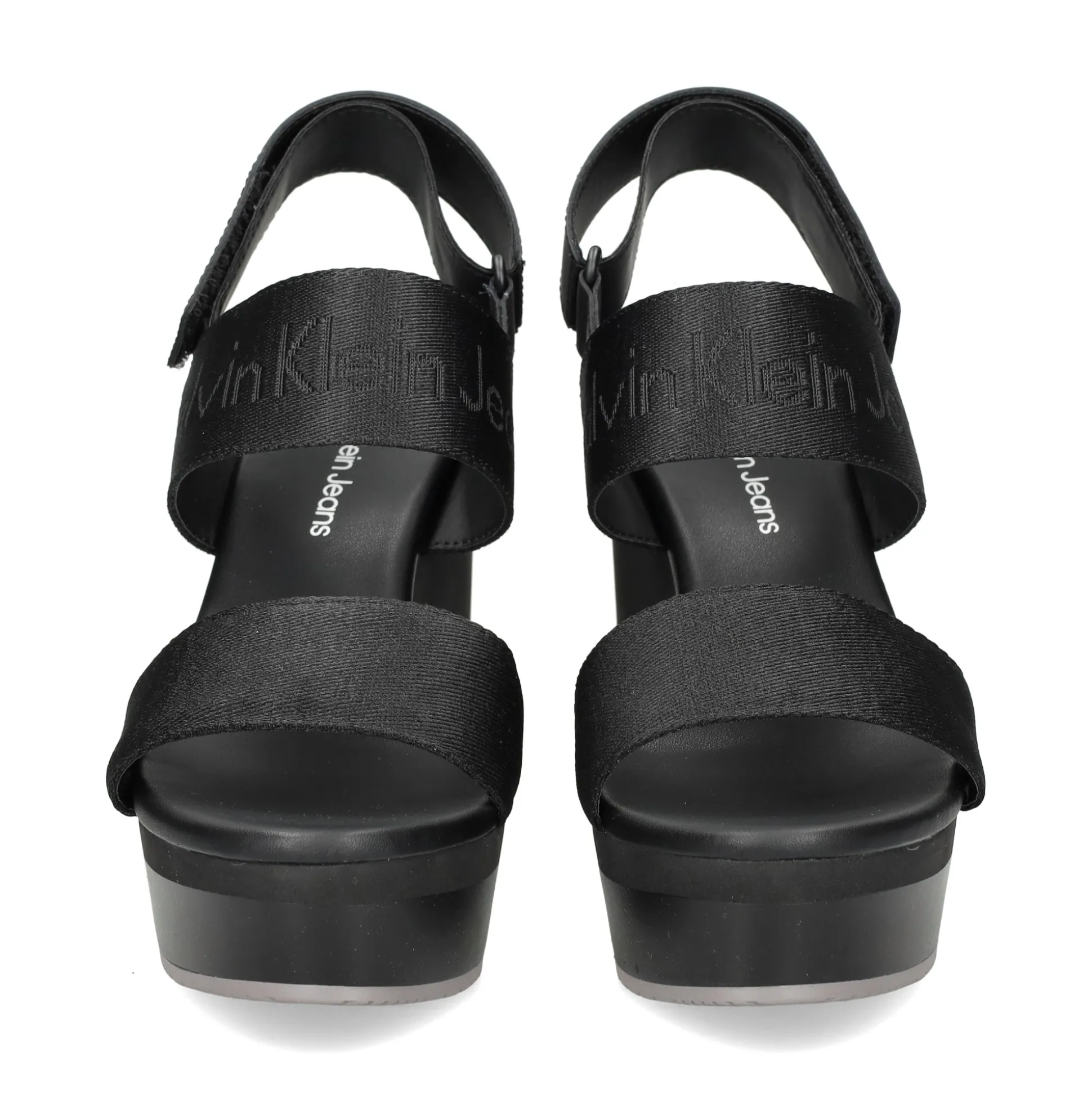 CALVIN KLEIN Sandalias cuña de Mujer YW0YW01360 0GO BLACK