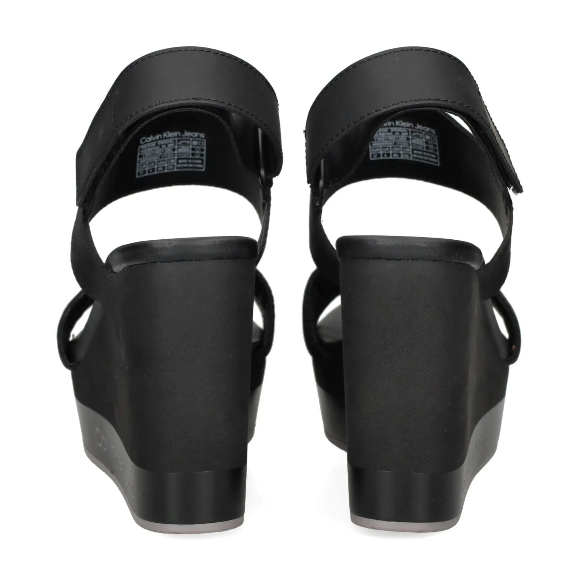 CALVIN KLEIN Sandalias cuña de Mujer YW0YW01360 0GO BLACK