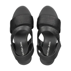 CALVIN KLEIN Sandalias cuña de Mujer YW0YW01360 0GO BLACK