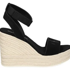 CALVIN KLEIN Sandalias cuña de Mujer YW0YW01026 BEH BLACK