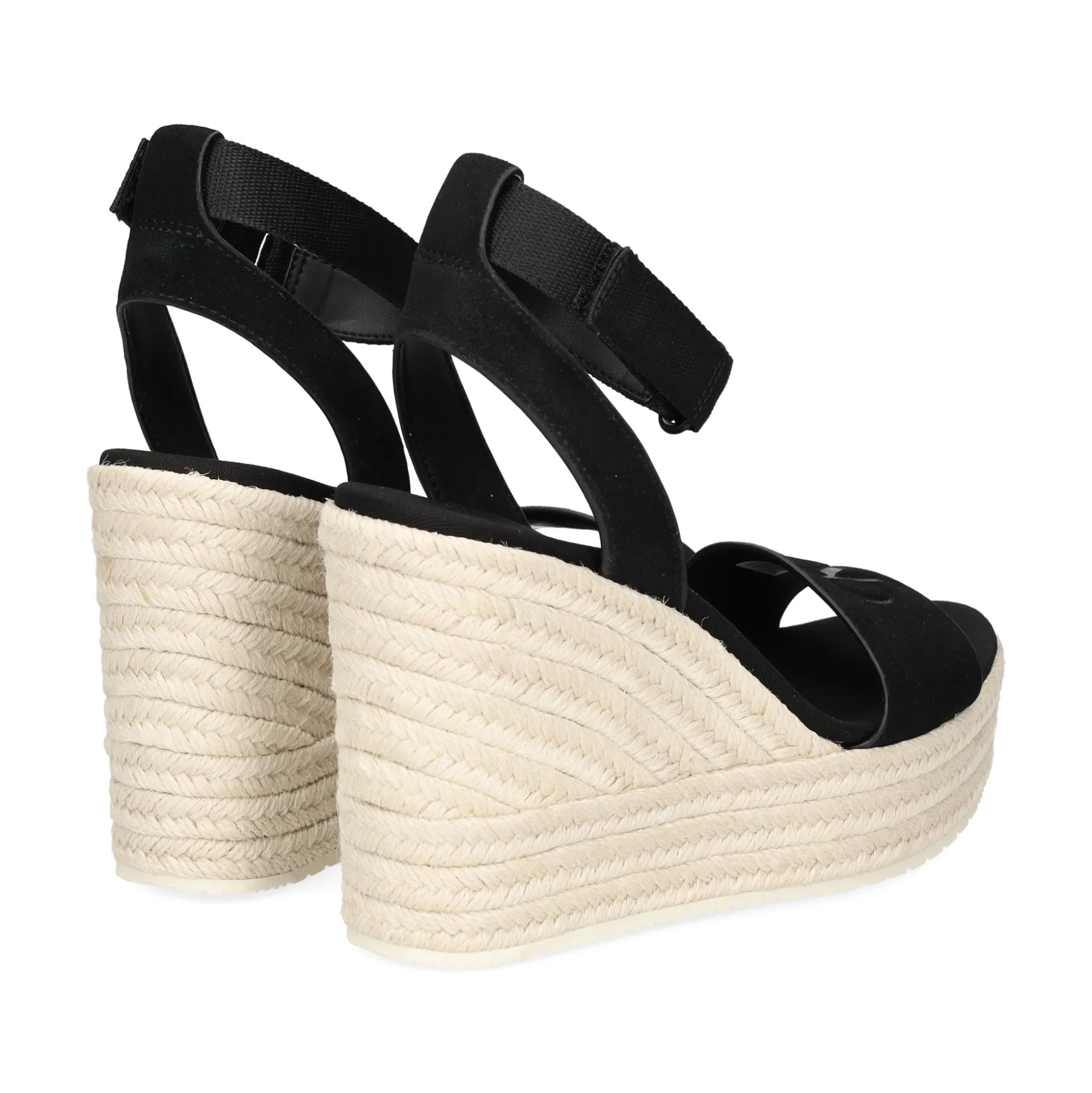 CALVIN KLEIN Sandalias cuña de Mujer YW0YW01026 BEH BLACK