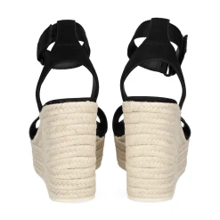 CALVIN KLEIN Sandalias cuña de Mujer YW0YW01026 BEH BLACK