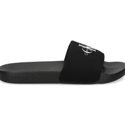 CALVIN KLEIN Sandalias planas de Mujer YW0YW01835 0GM BLACK/BRIGH