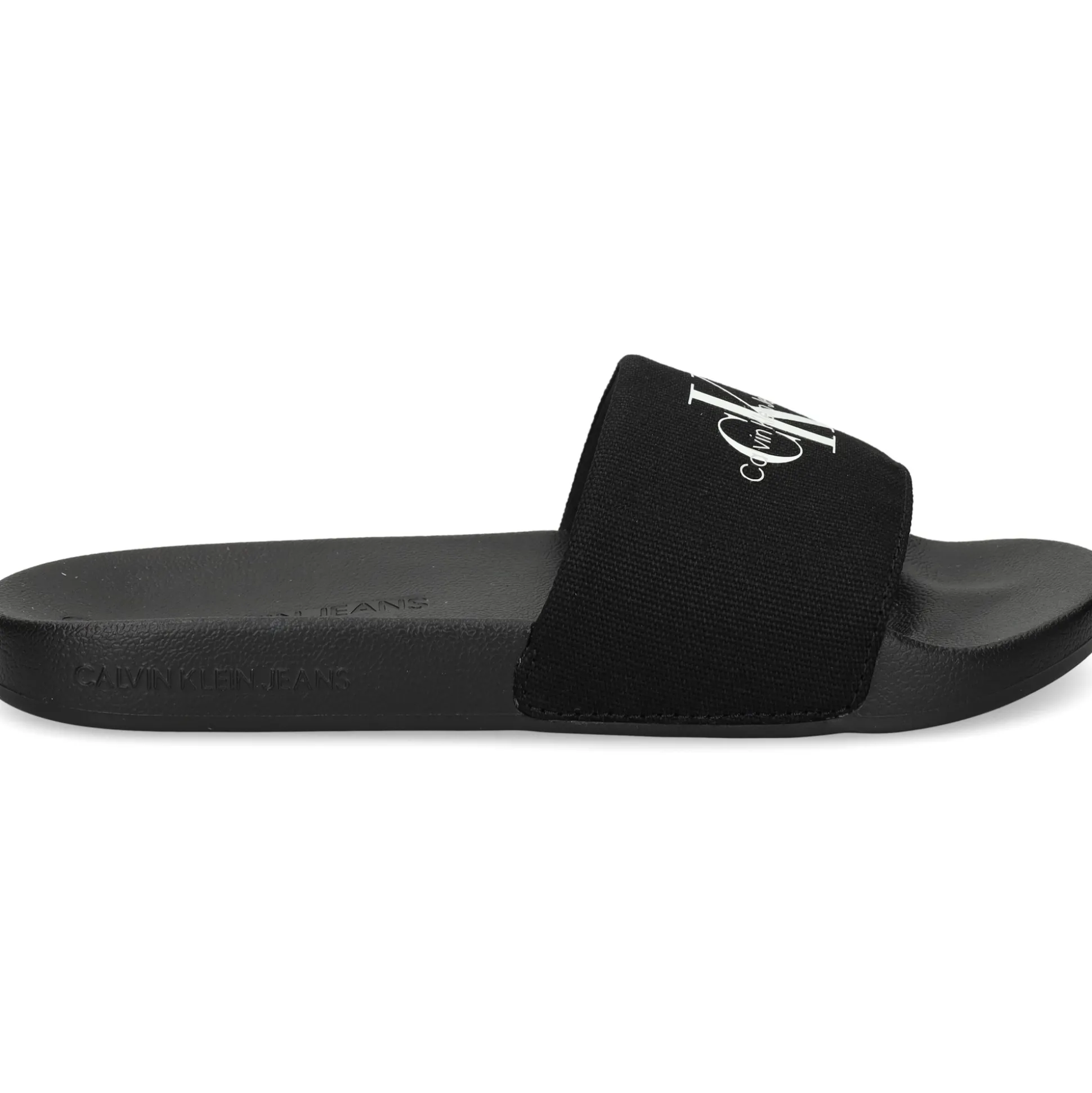 CALVIN KLEIN Sandalias planas de Mujer YW0YW01835 0GM BLACK/BRIGH