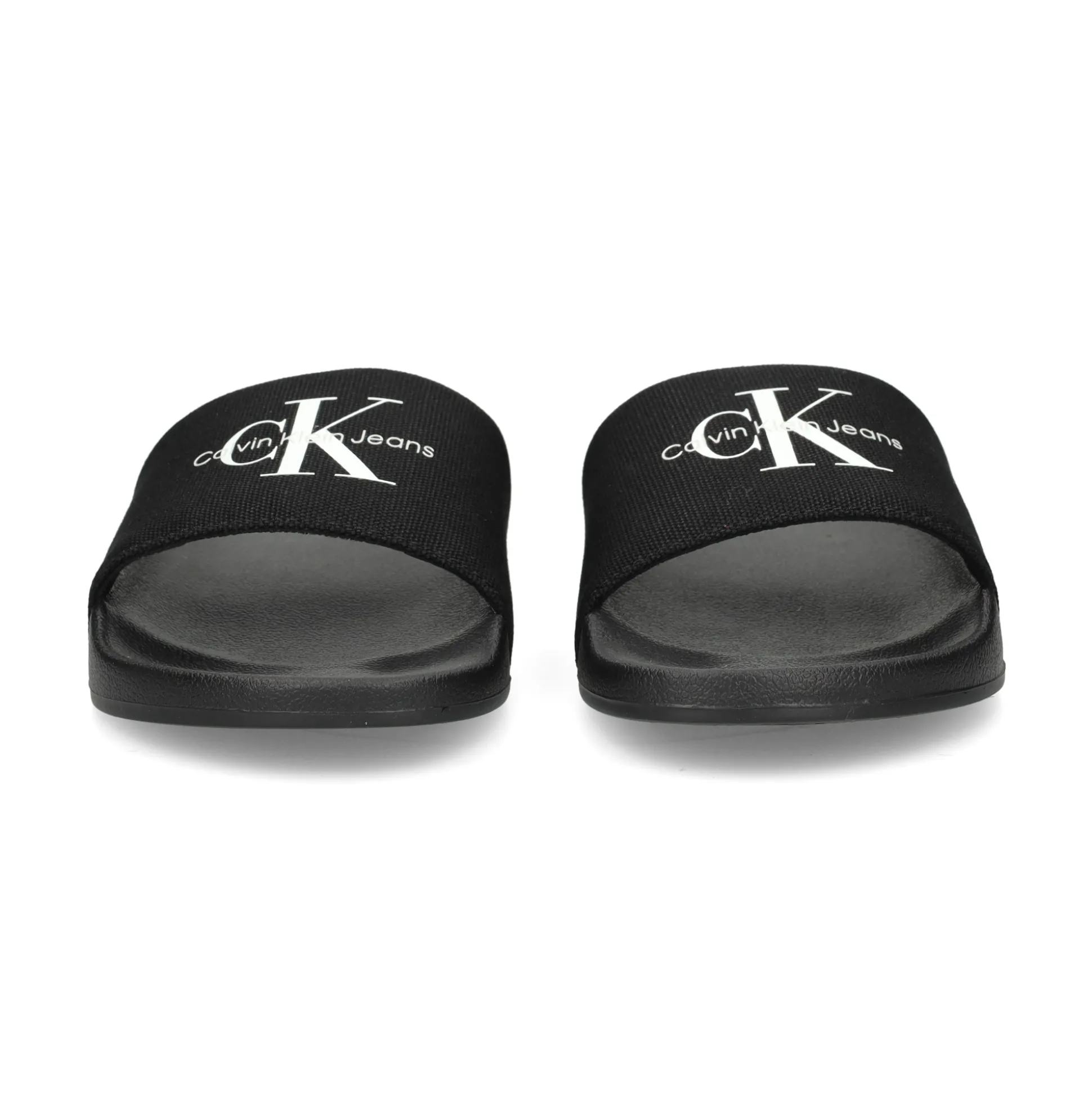 CALVIN KLEIN Sandalias planas de Mujer YW0YW01835 0GM BLACK/BRIGH