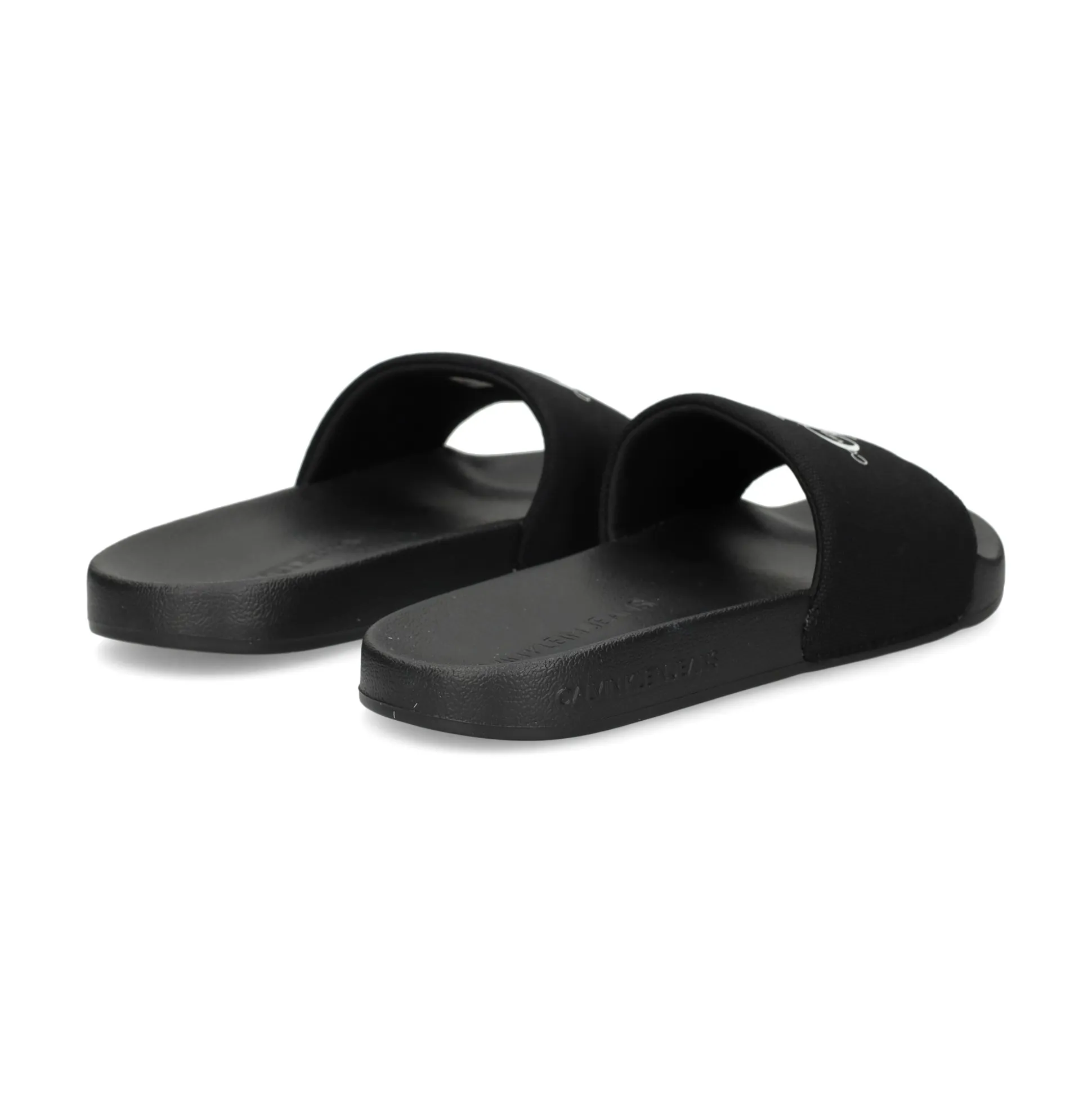 CALVIN KLEIN Sandalias planas de Mujer YW0YW01835 0GM BLACK/BRIGH
