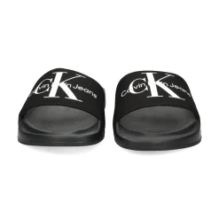 CALVIN KLEIN Sandalias planas de Mujer YW0YW00103 BDS BLACK/BRIGH