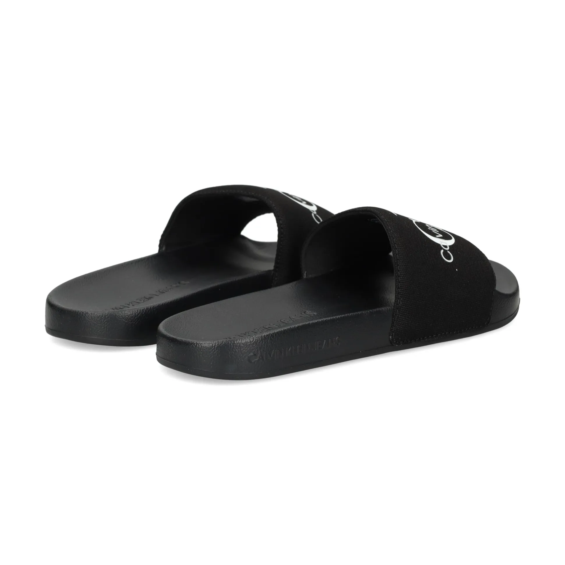 CALVIN KLEIN Sandalias planas de Mujer YW0YW00103 BDS BLACK/BRIGH