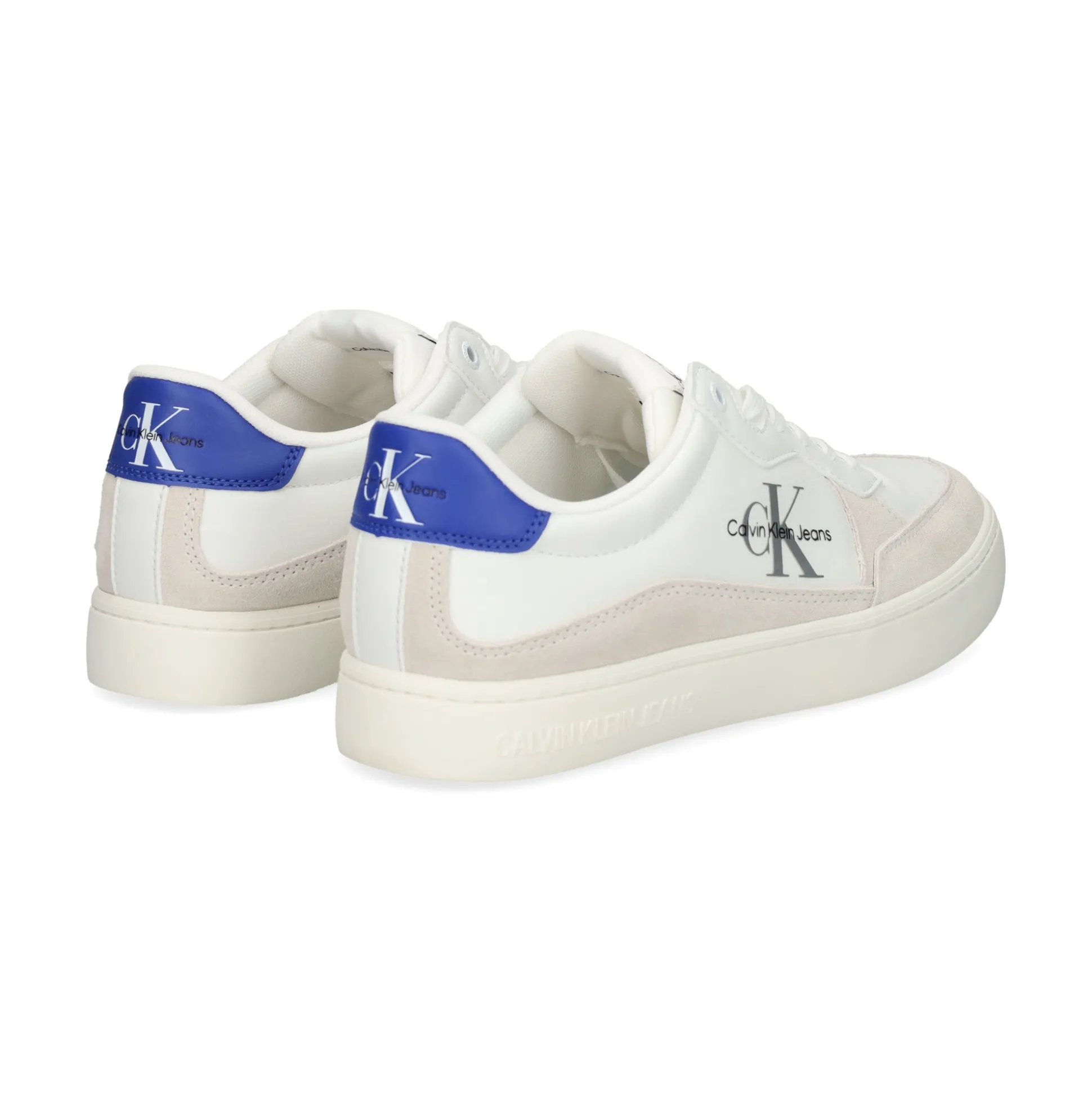 CALVIN KLEIN Zapatillas de Hombre YM0YM01033 01S WHITE/BLUE