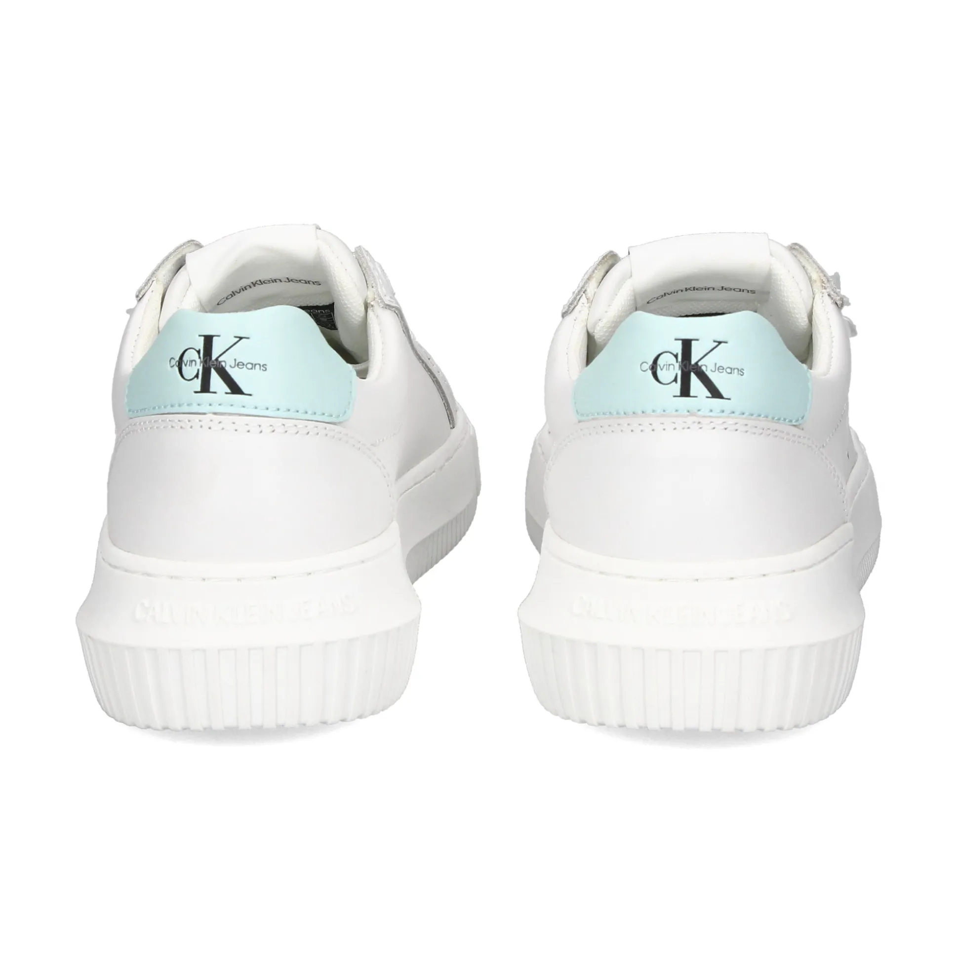 CALVIN KLEIN Zapatillas de Mujer YW0YW00823 WHITE/GREE-OLF