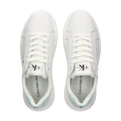 CALVIN KLEIN Zapatillas de Mujer YW0YW00823 WHITE/GREE-OLF