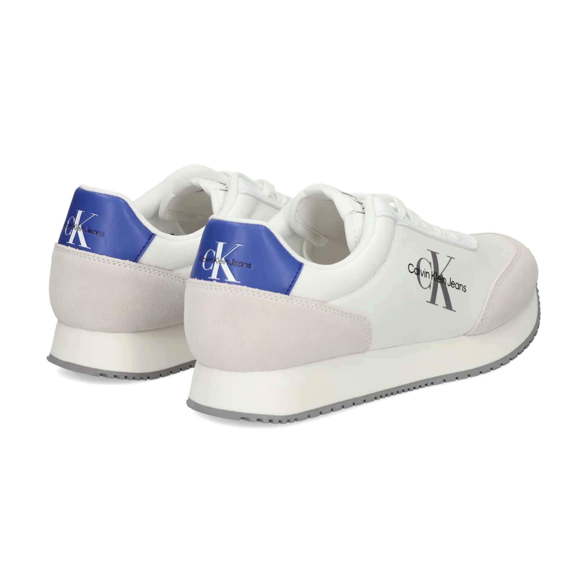 CALVIN KLEIN Zapatillas de Hombre YM0YM01032 01S WHITE/BLUE