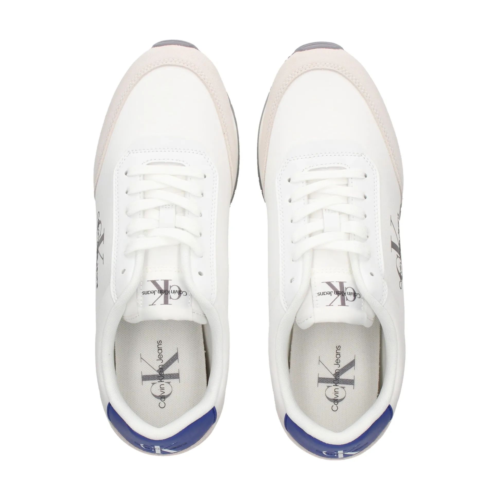 CALVIN KLEIN Zapatillas de Hombre YM0YM01032 01S WHITE/BLUE