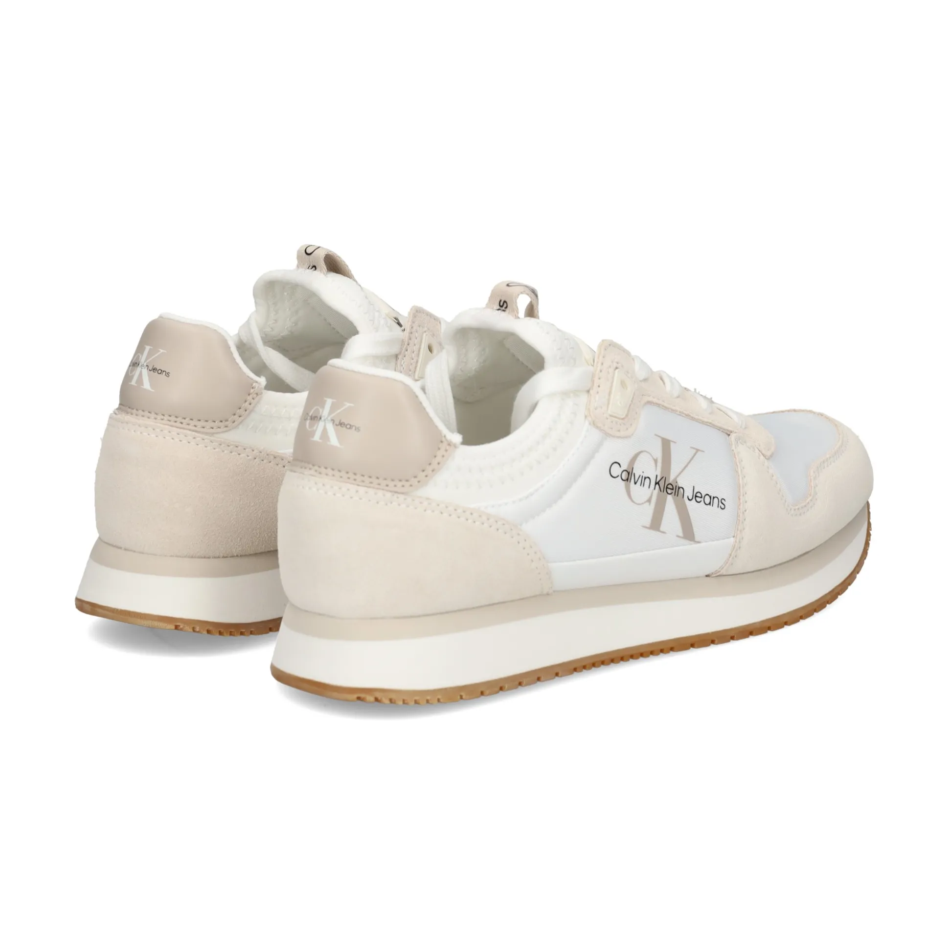 CALVIN KLEIN Zapatillas de Mujer YW0YW00840 01T BRIGHT WHIC