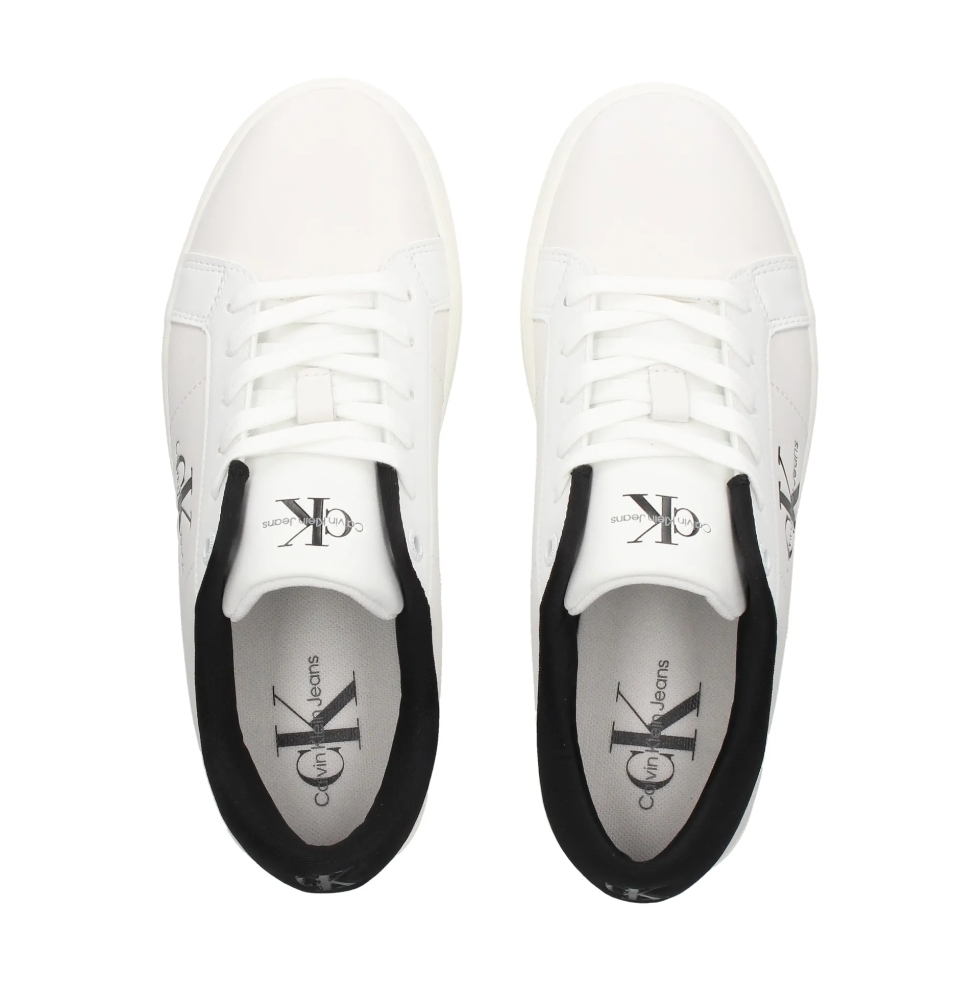 CALVIN KLEIN Zapatillas de Mujer YW0YW01444 0GM WHITE/BLACK