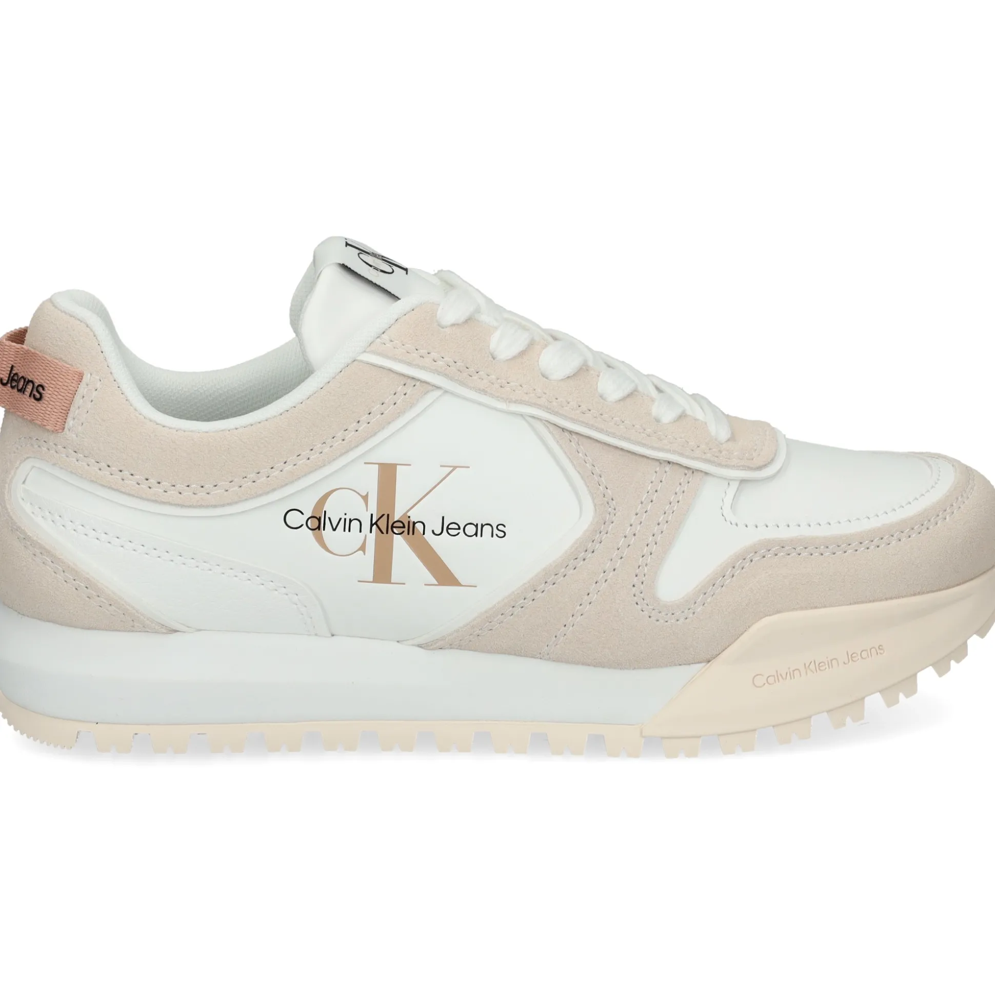 CALVIN KLEIN Zapatillas de Mujer YW0YW00934 03A WHITE/ANCIE