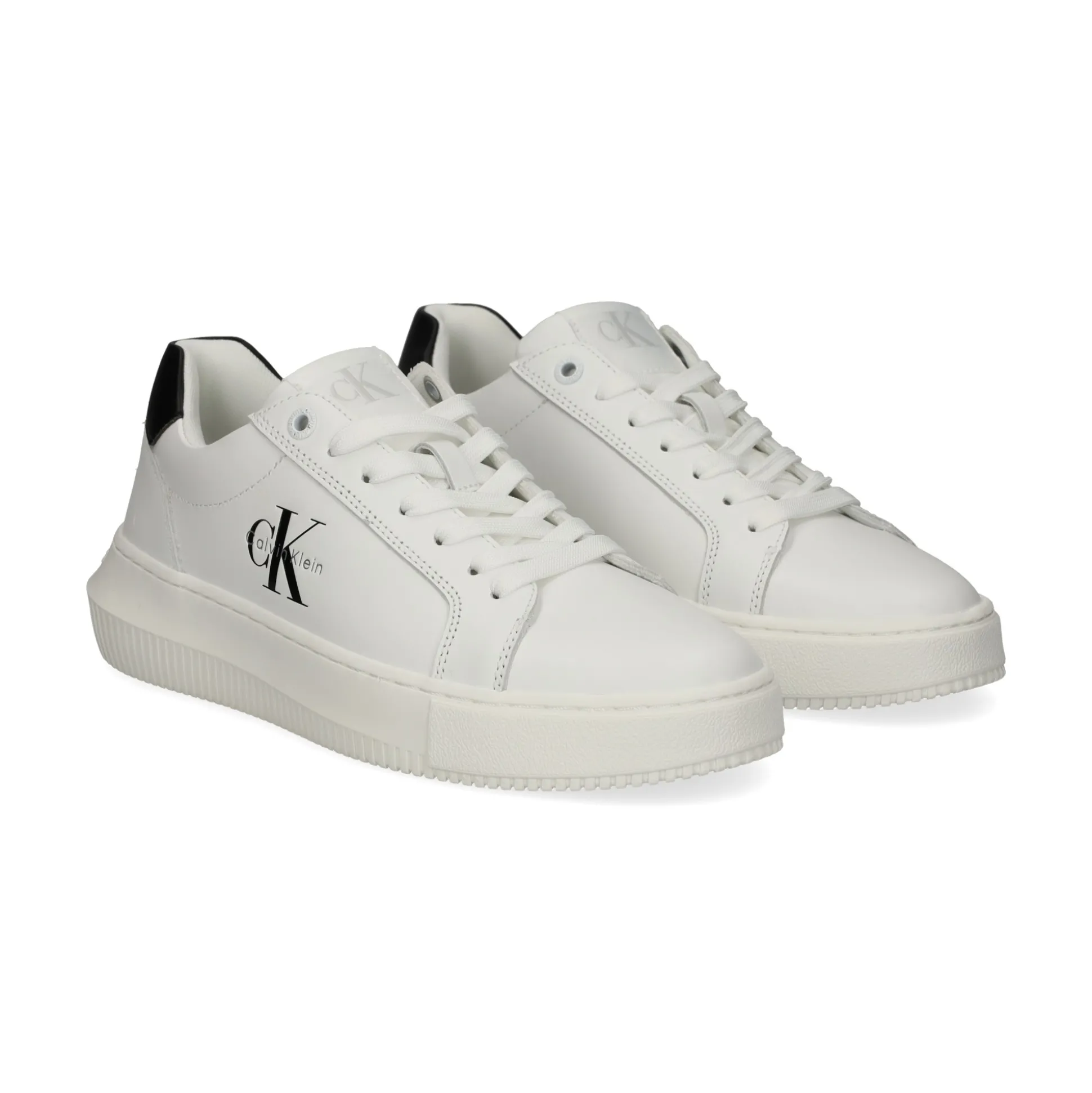 CALVIN KLEIN Zapatillas de Mujer YW0YW01872 01W BLANCO BRIL