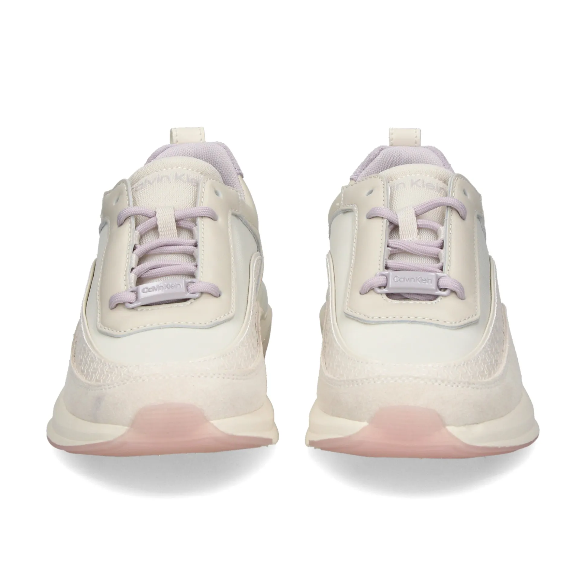 CALVIN KLEIN Zapatillas de Mujer HW0HW01581 0HF DK ECRU /