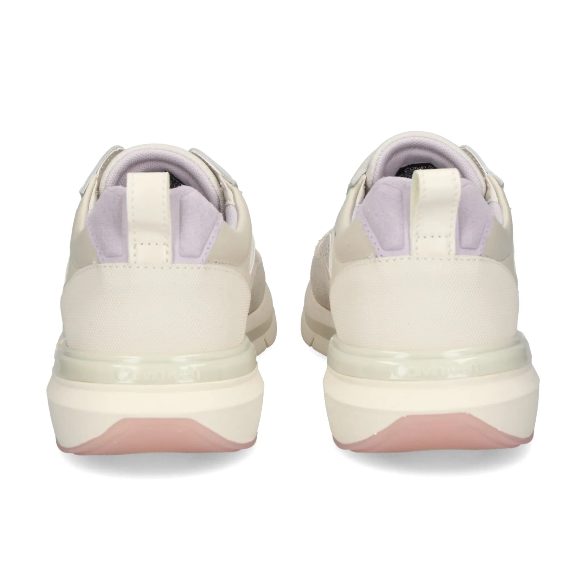 CALVIN KLEIN Zapatillas de Mujer HW0HW01581 0HF DK ECRU /