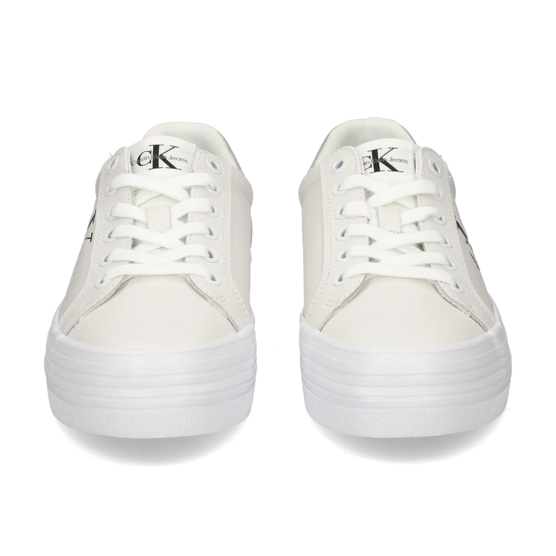 CALVIN KLEIN Zapatillas de Mujer YW0YW01474 0K9 WHITE/SILVE