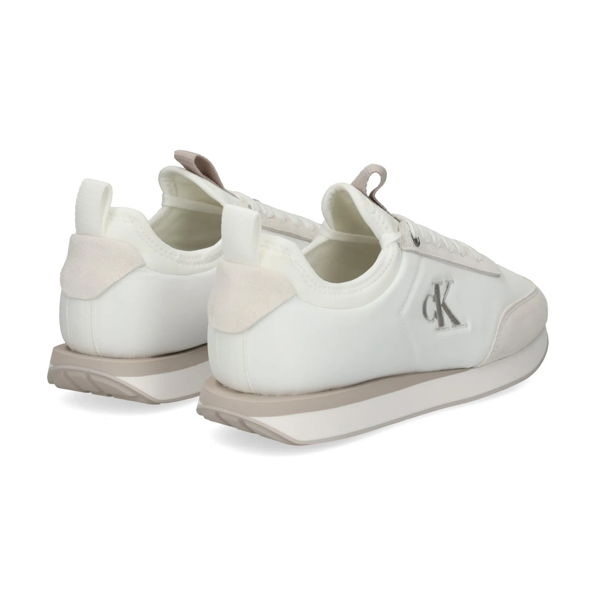 CALVIN KLEIN Zapatillas de Mujer YW0YW02008 0IR WHITE/CHATE