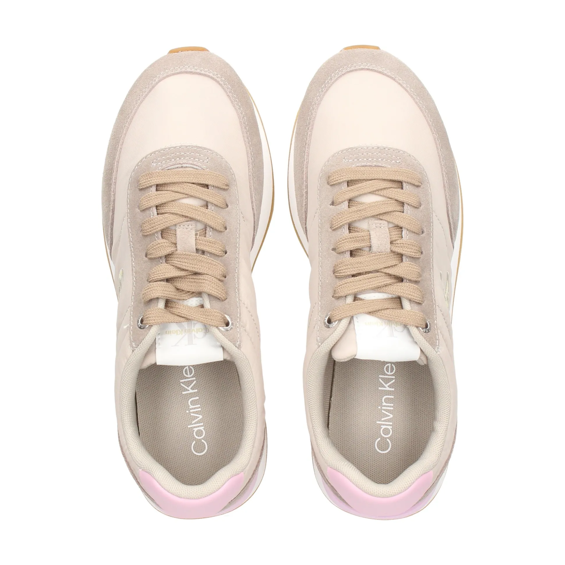 CALVIN KLEIN Zapatillas de Mujer YW0YW01990 0IJ TAUPE/LILAC