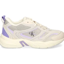 CALVIN KLEIN Zapatillas de Mujer YW0YW00891 0GF EGGSHELL/PA