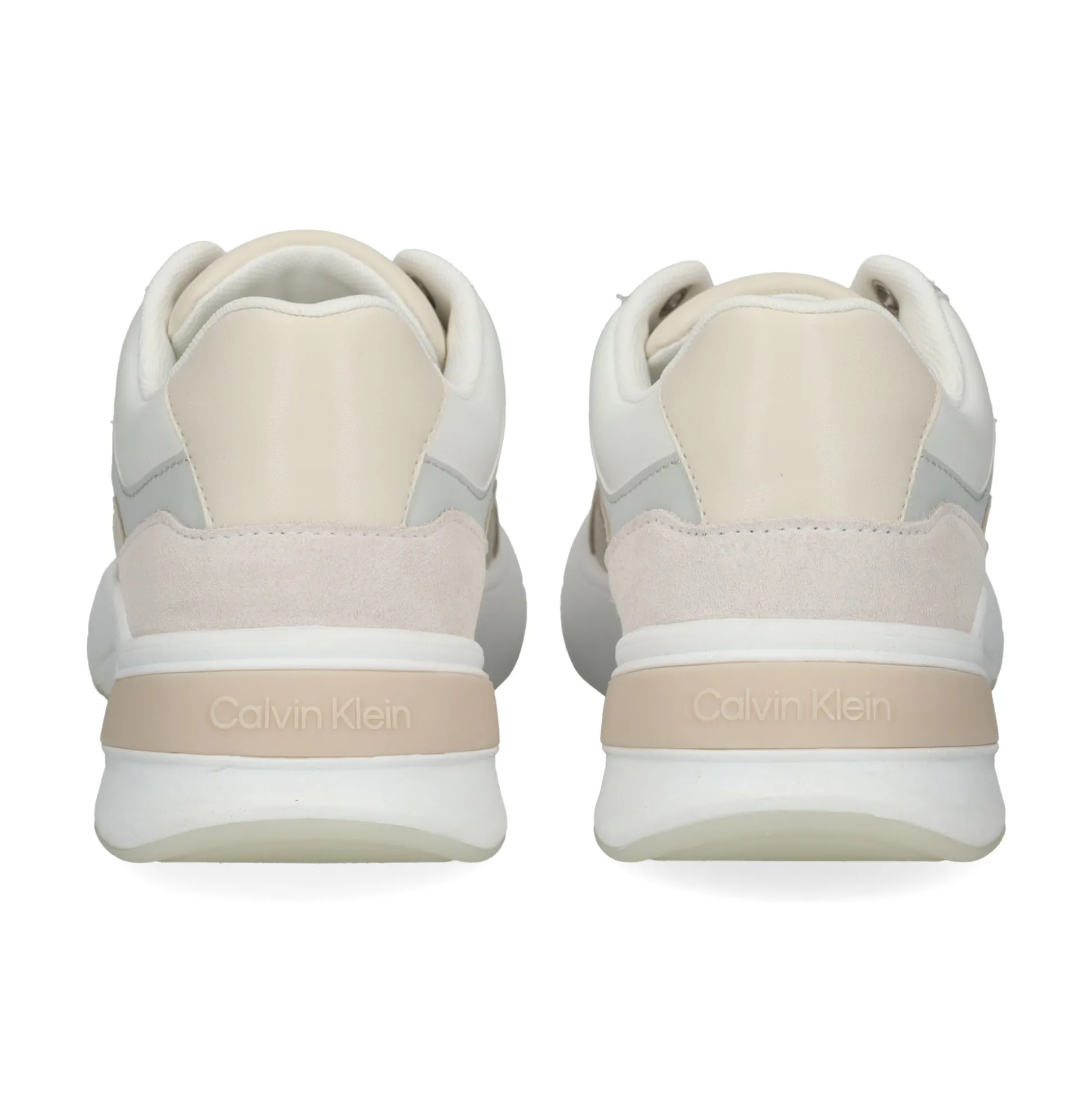 CALVIN KLEIN Zapatillas de Mujer HW0HW01869 0F9 DK ECRU/WHI