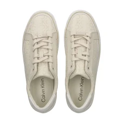 CALVIN KLEIN Zapatillas de Mujer HW0HW01670 0LD DK ECRU MON