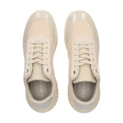 CALVIN KLEIN Zapatillas de Mujer YW0YW02016 ACE BEIGE/SILVE
