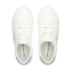CALVIN KLEIN Zapatillas de Mujer YW0YW01877 02R BLANCO BRIL