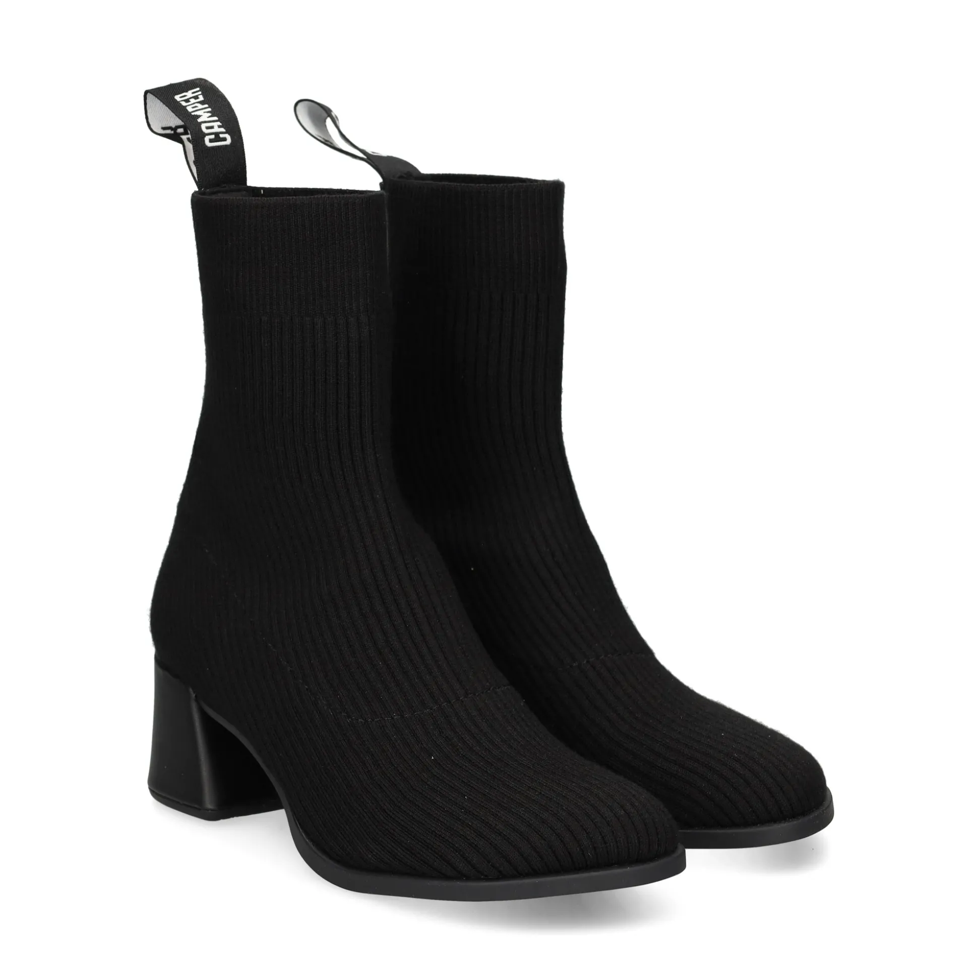 CAMPER Botines con tacón de Mujer K400800 001 NEGRO