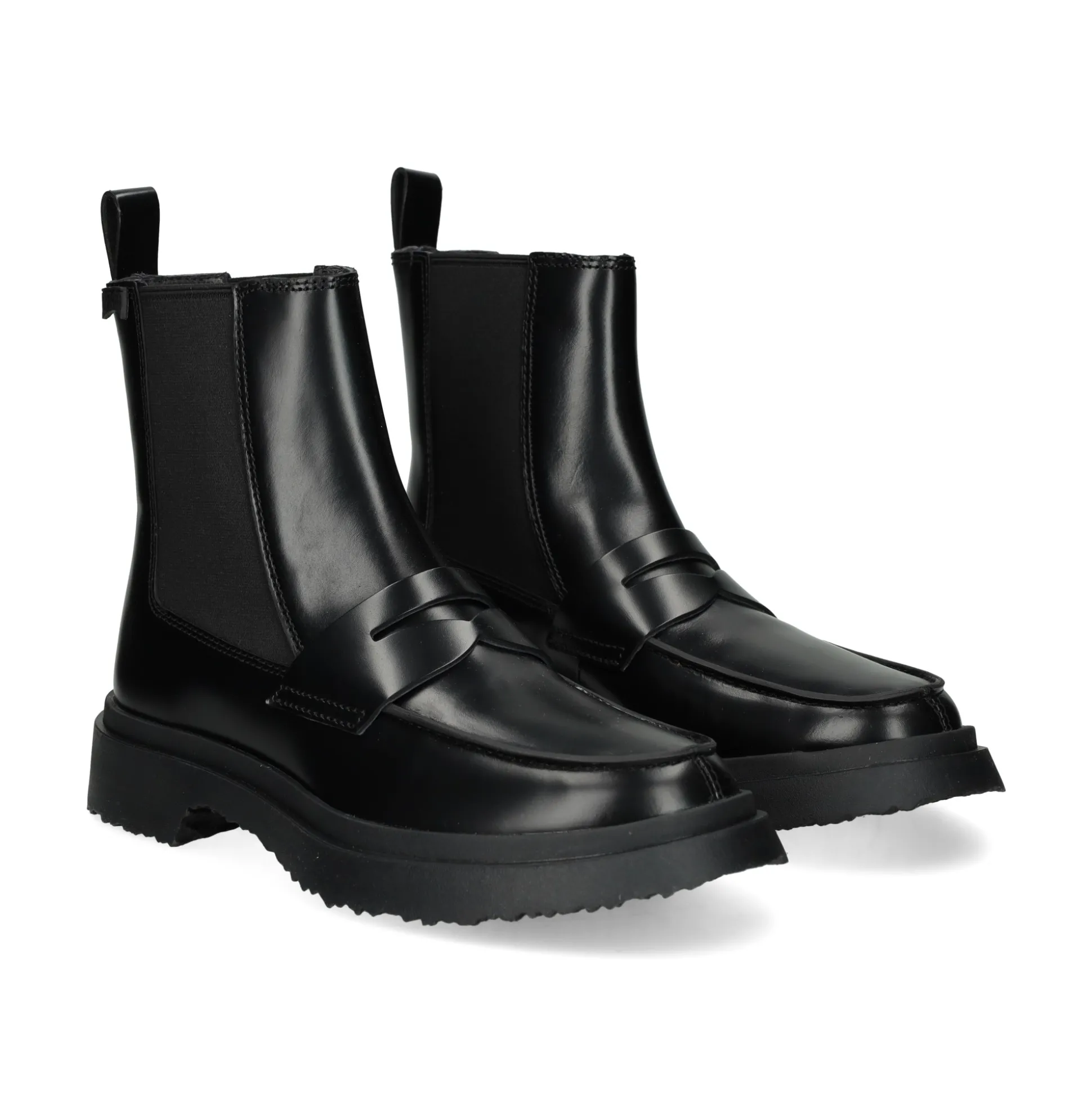 CAMPER Botines planos de Mujer K400728 001 NEGRO