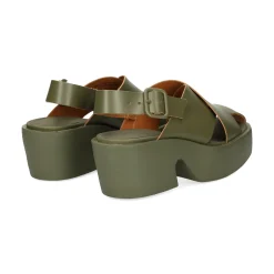 CAMPER Sandalias con plataforma de Mujer K201725 002 VERDE