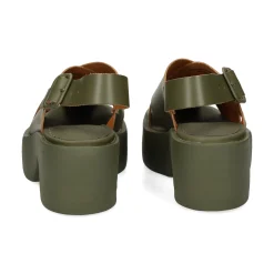 CAMPER Sandalias con plataforma de Mujer K201725 002 VERDE