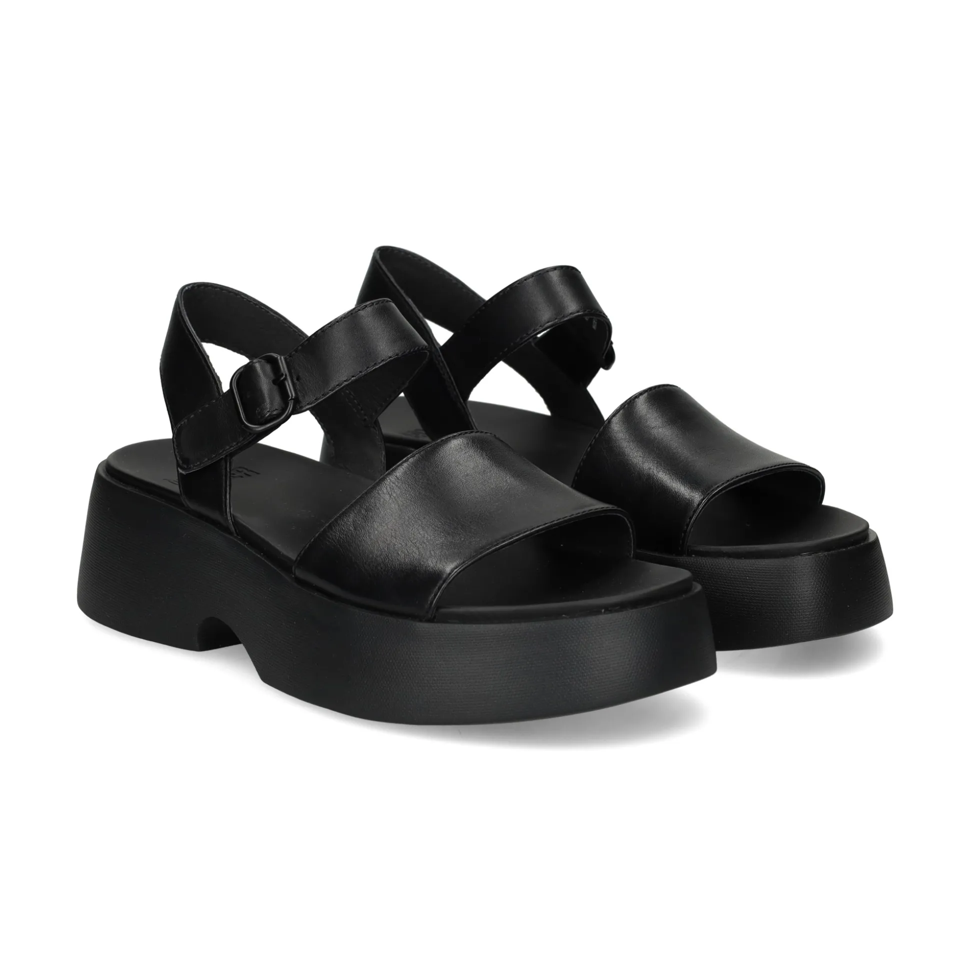 CAMPER Sandalias con plataforma de Mujer K201659 006 NEGRO