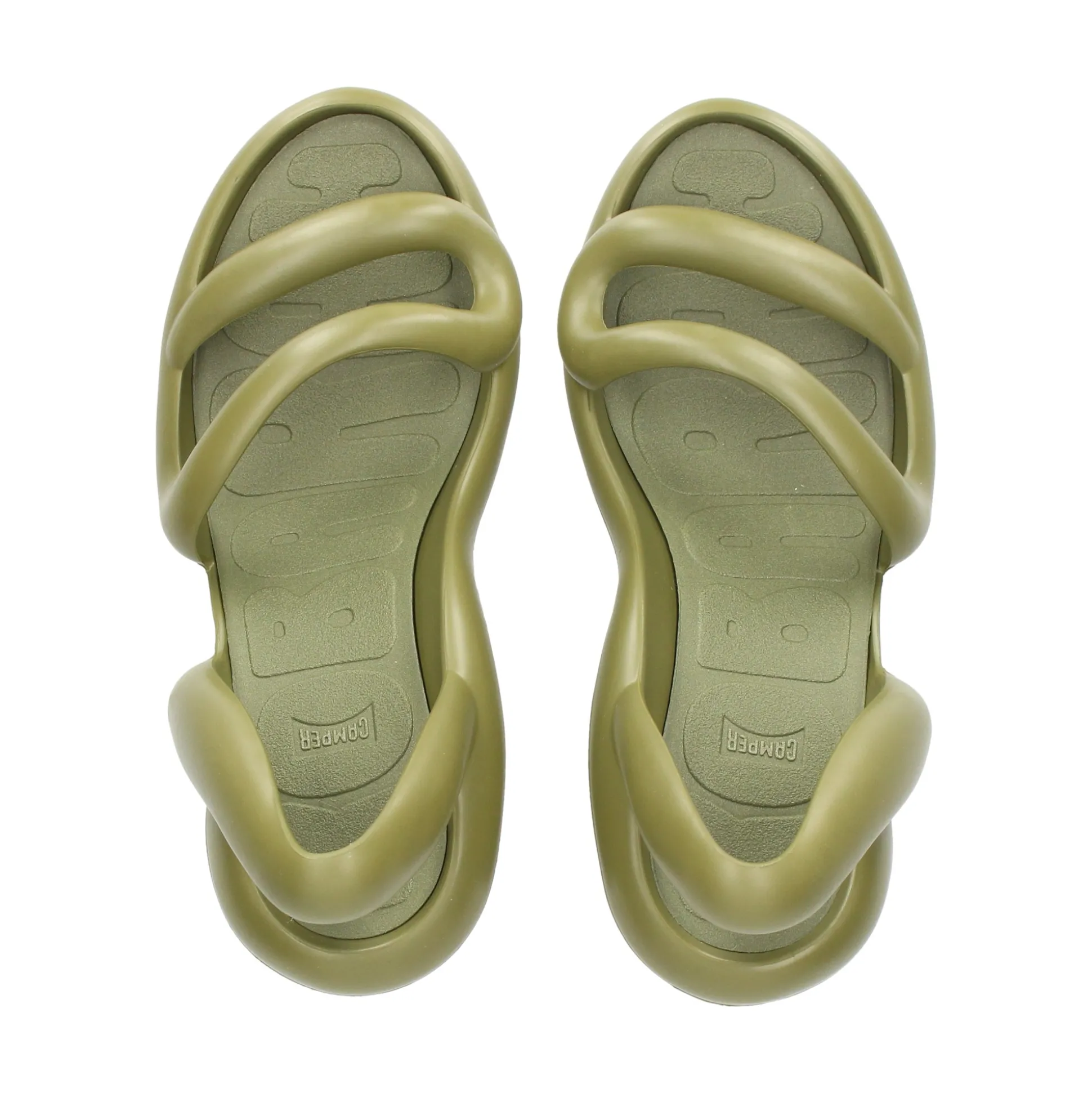 CAMPER Sandalias con tacón de Mujer K200155 035 Verde