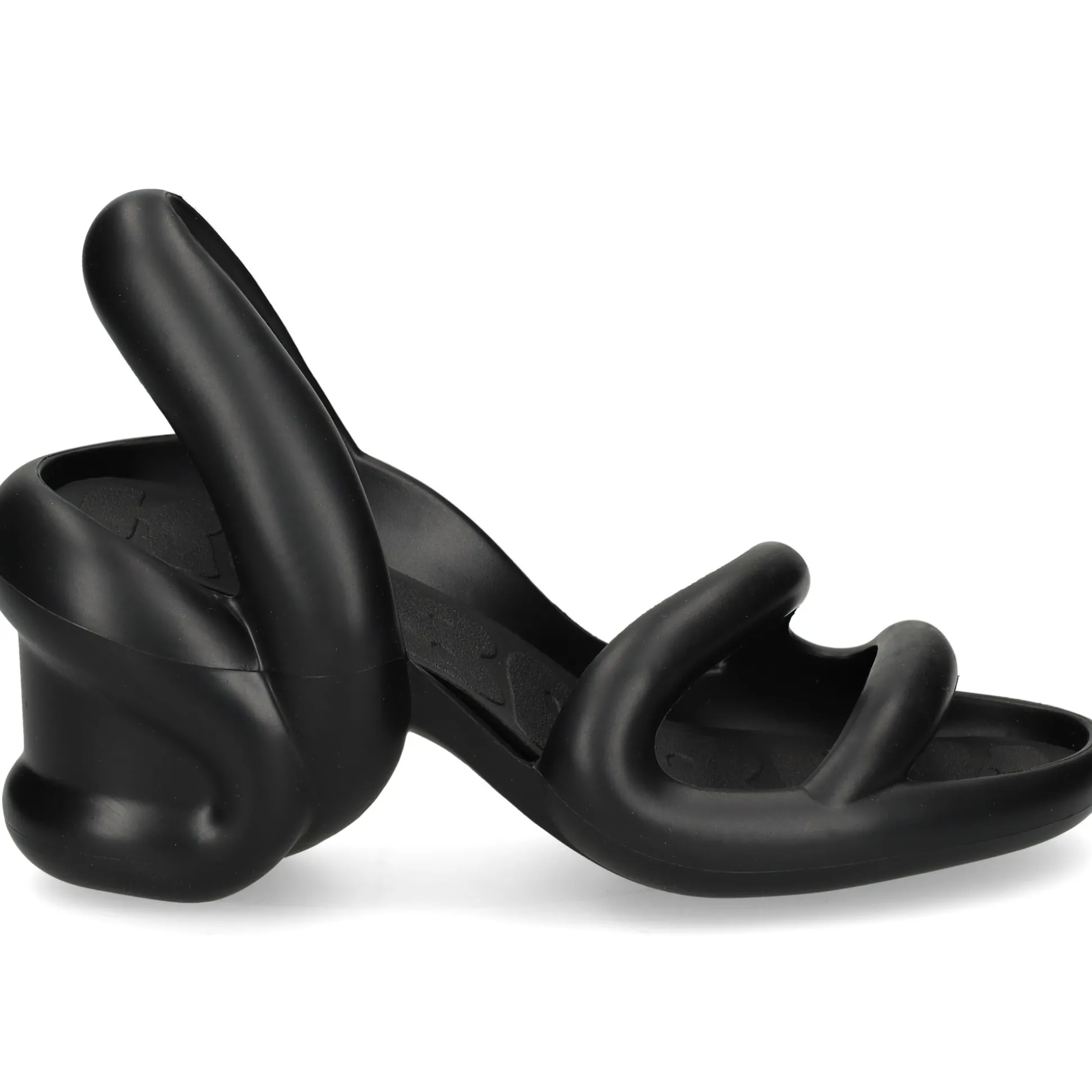 CAMPER Sandalias con tacón de Mujer K200155 026 Negro Matt