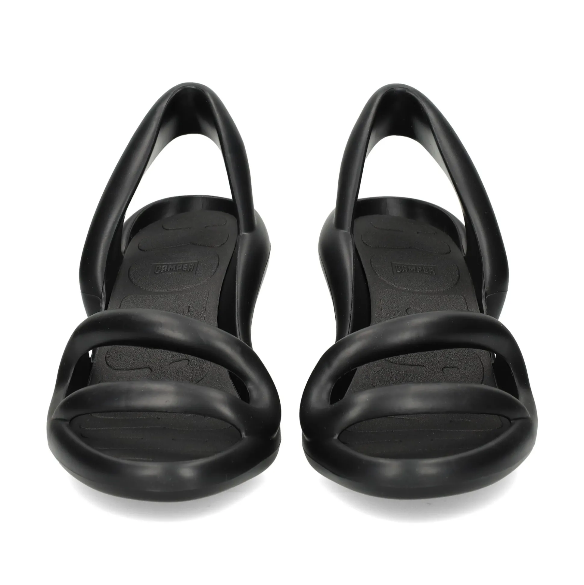 CAMPER Sandalias con tacón de Mujer K200155 026 Negro Matt