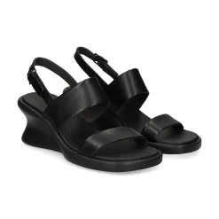 CAMPER Sandalias cuña de Mujer K201915 001 NEGRO