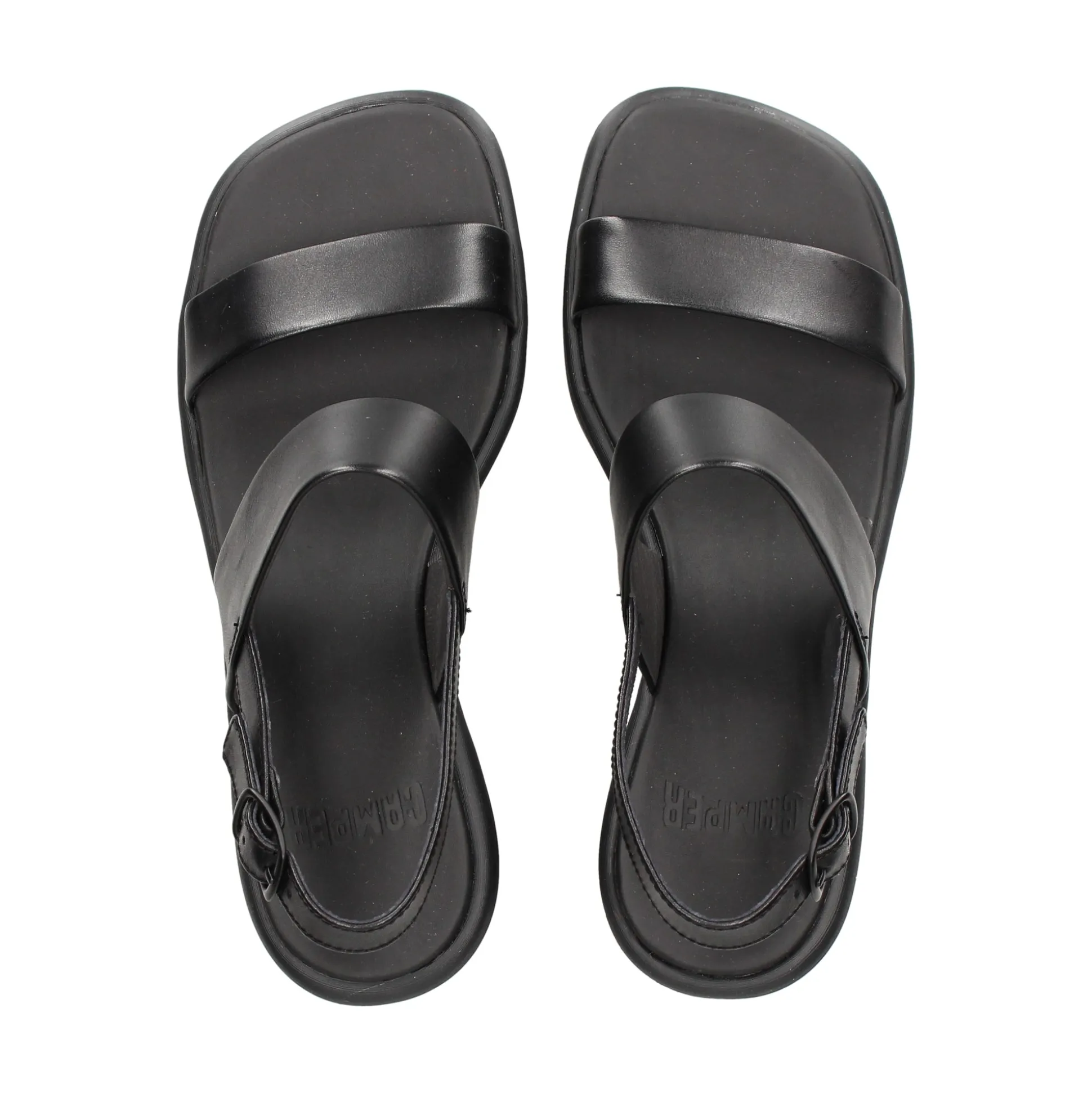 CAMPER Sandalias cuña de Mujer K201915 001 NEGRO