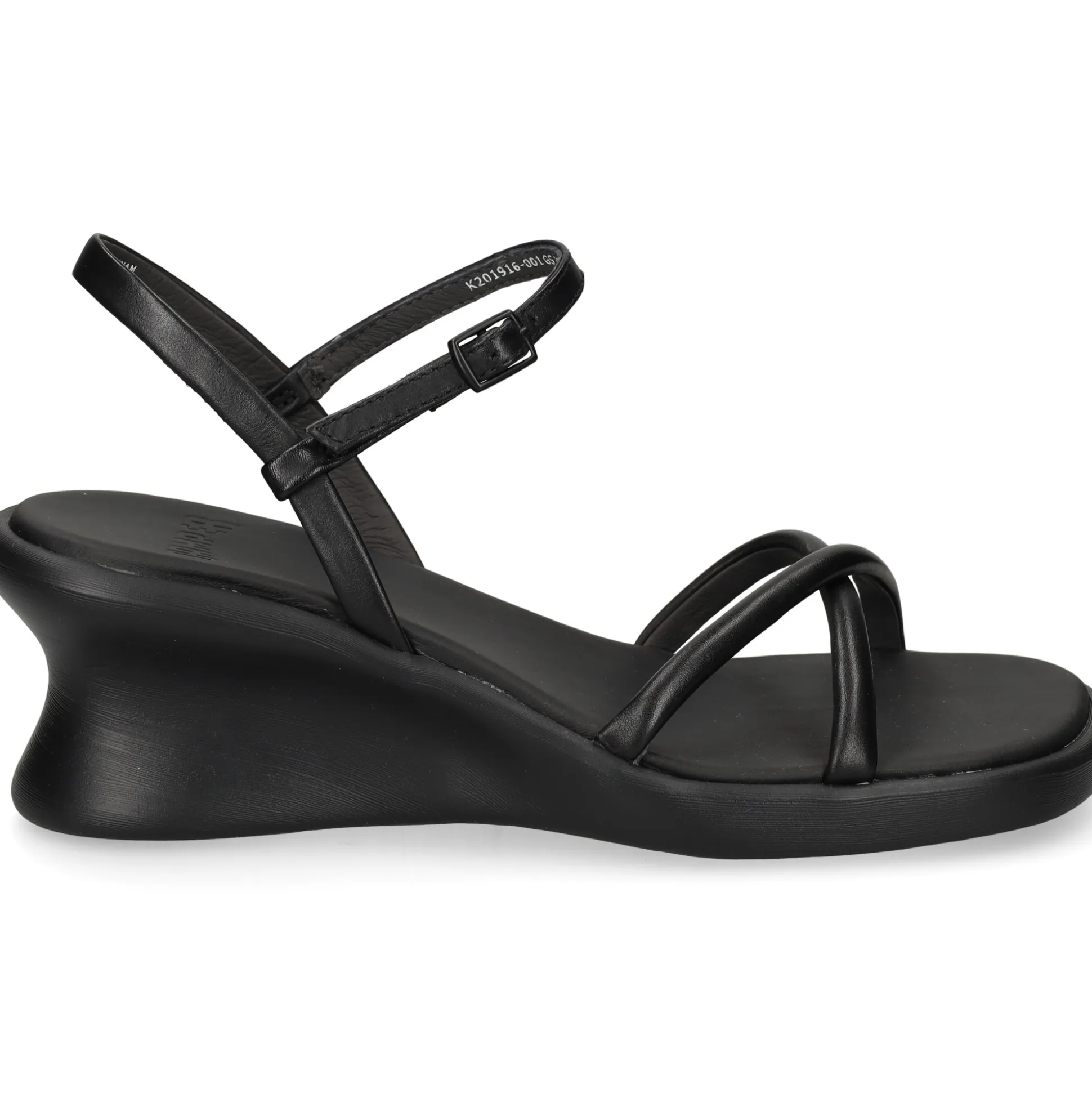 CAMPER Sandalias cuña de Mujer K201916 001 NEGRO
