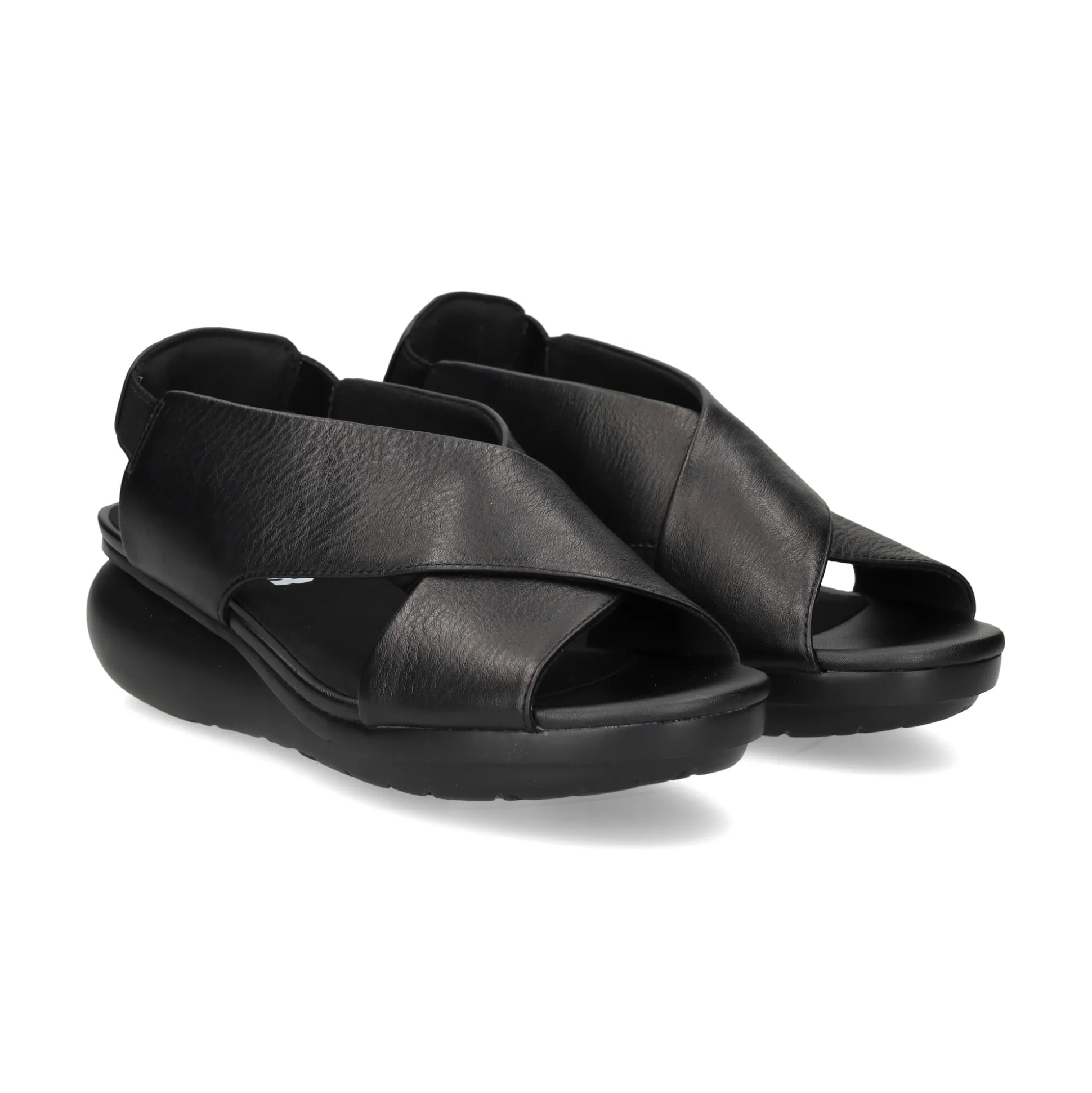 CAMPER Sandalias planas de Mujer K200066 008 NEGRO