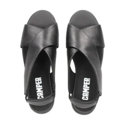 CAMPER Sandalias planas de Mujer K200066 008 NEGRO