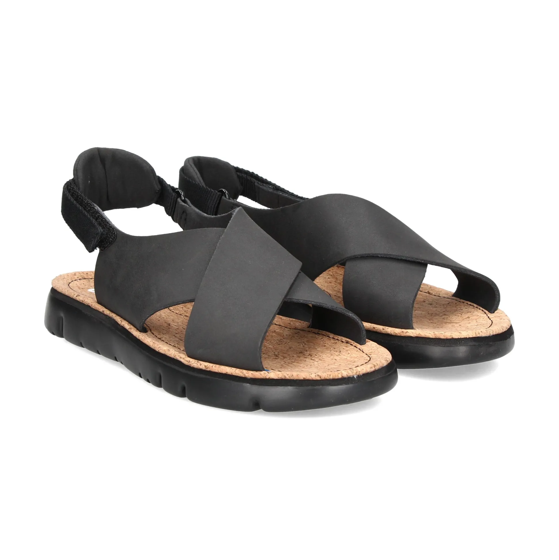 CAMPER Sandalias planas de Mujer K200157 022 NEGRO