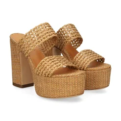 CASADEI Sandalias con plataforma de Mujer 1M468J1201C2778 2804 NATUR