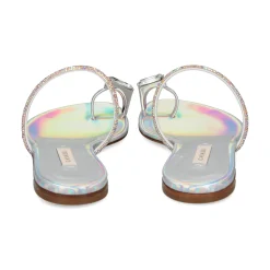 CASADEI Sandalias planas de Mujer 1N215V0001C2032 9700 ARGENTO