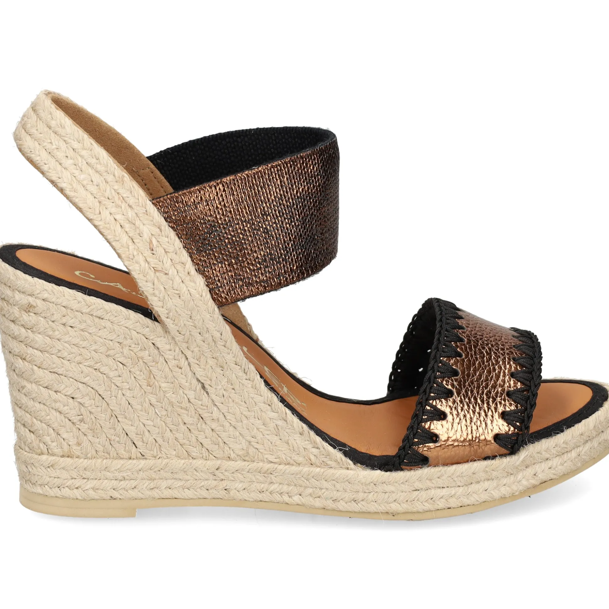 CASTELLER Sandalias cuña de Mujer 49-21-886 BRONCE