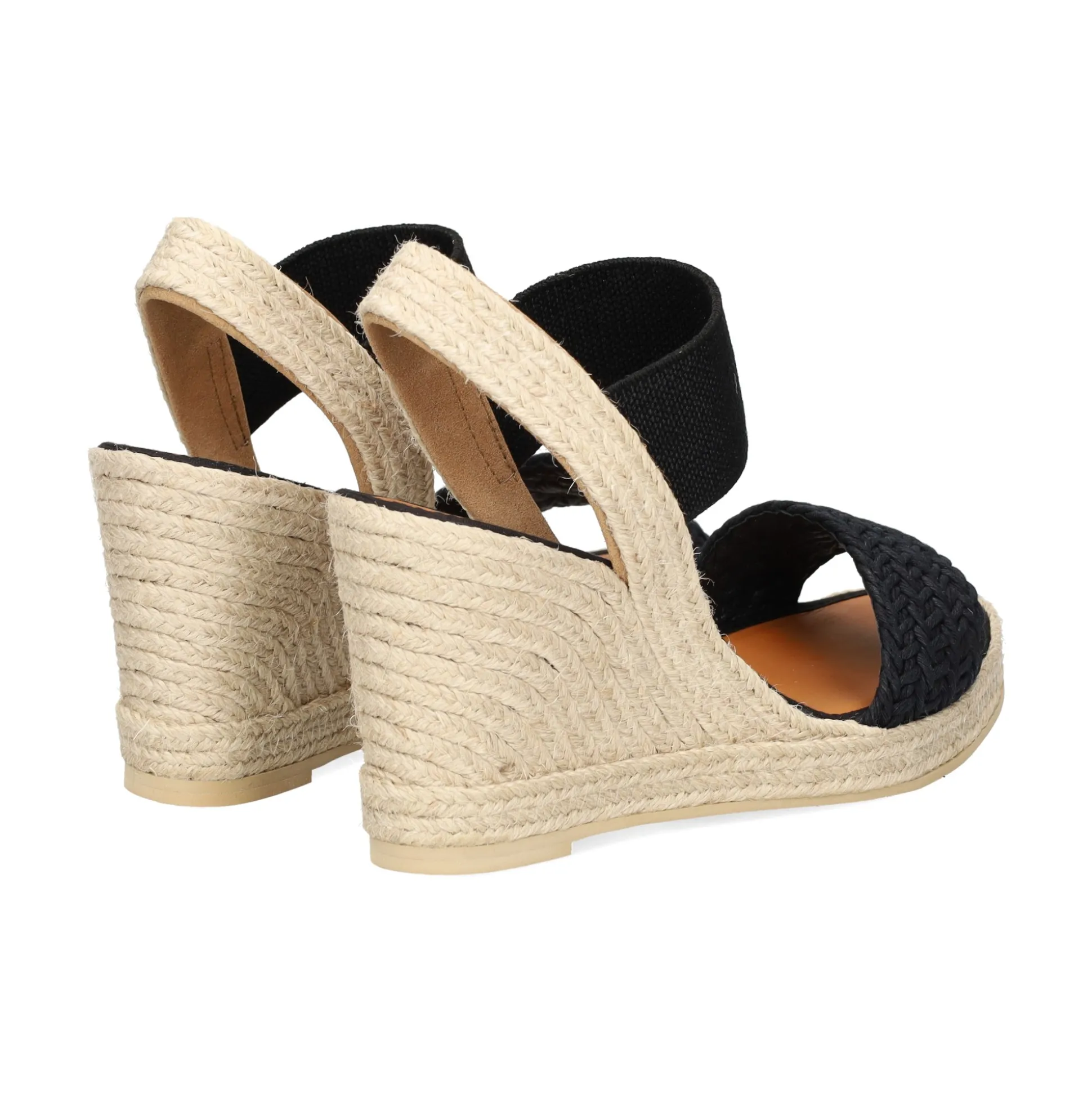 CASTELLER Sandalias cuña de Mujer 39-21-603 NEGRO