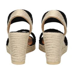 CASTELLER Sandalias cuña de Mujer 49-21-603 NEGRO